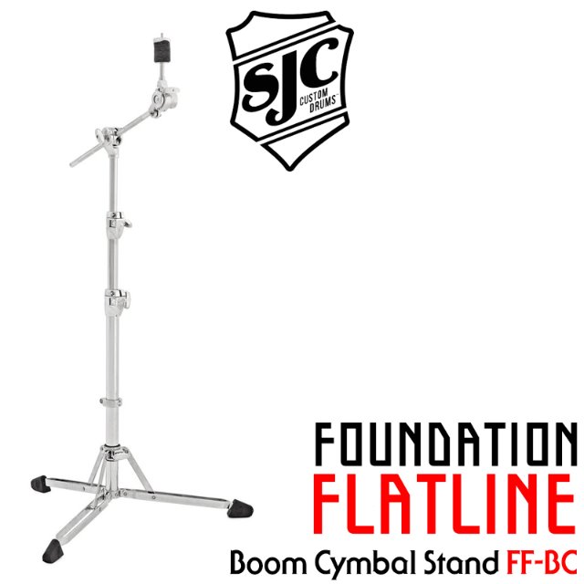 SJC Foundation Flatline Boom Cymbal Stand 심벌스탠드 T자형 FF-BC뮤직메카