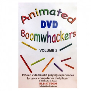 BoomWhacker 붐웨커 DVD Vol.3 Rhythm Band Animated Boomwhackers Vol 3 BB226뮤직메카