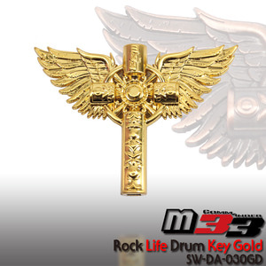 M33 Rock Life Drum Key Gold 드럼키/드럼튜닝/드럼조율뮤직메카