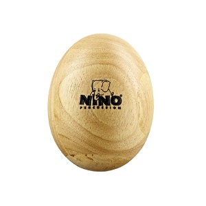 (일시품절) NINO 나무 에그 쉐이커 1개 Large NINO564뮤직메카