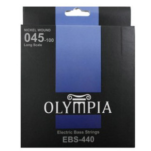 Olympia 올림피아 EBS-440 (045-100) 니켈 와운드 베이스기타 줄/스트링 뮤직메카