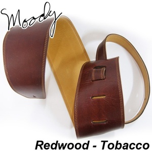 무디 기타스트랩 Leather-4&quot;-Std (Redwood/Tobacco) 뮤직메카
